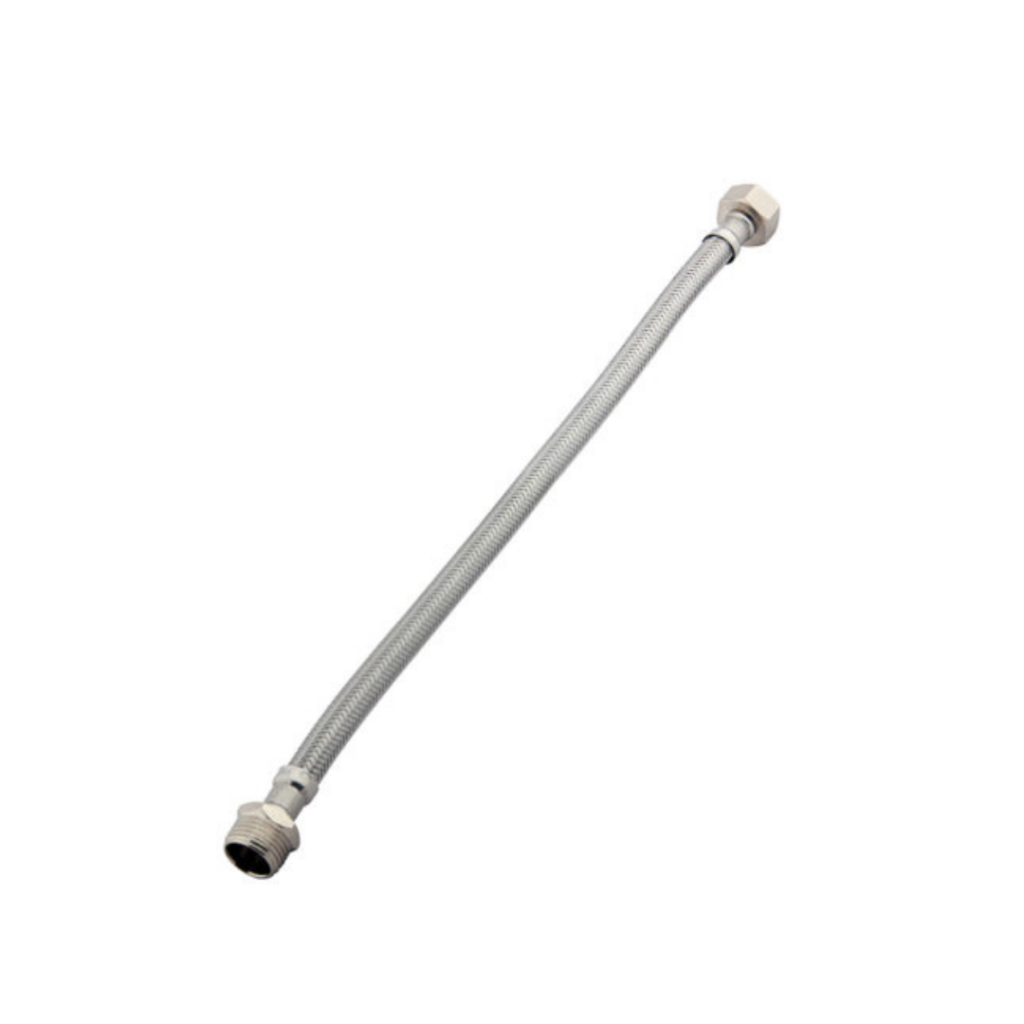 Conexion flexible cromada ramos de 40 cm