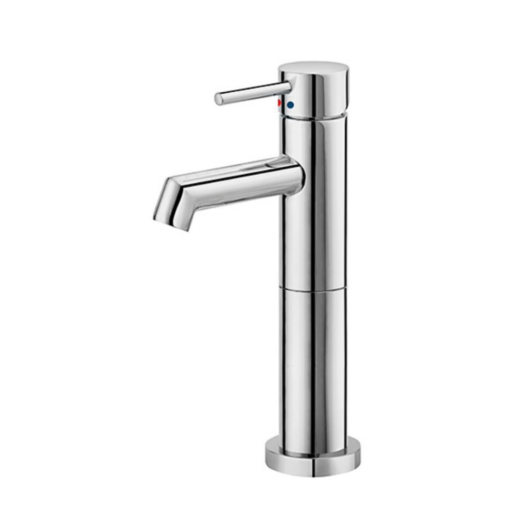 Monocomando para lavatorio de mesa con prolongador