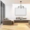 Lámpara de techo Designers Negro 3 luces e27 40w — vista 2