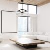 Lámpara de techo Designers Negro 5 luces e27 40w — vista 2