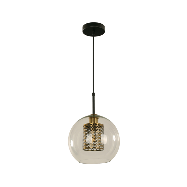 Lámpara colgante Designers negro e27 40w