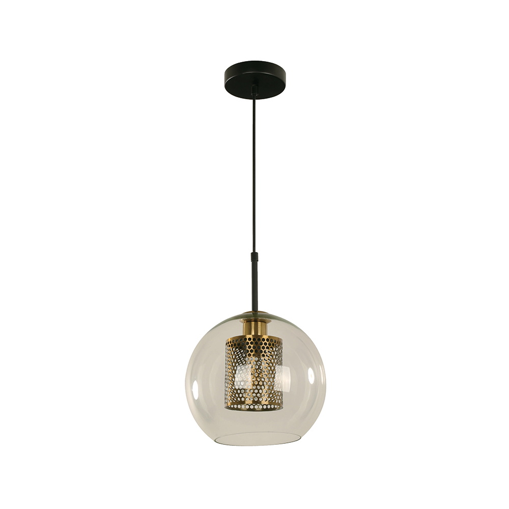 Lámpara colgante Designers negro e27 40w