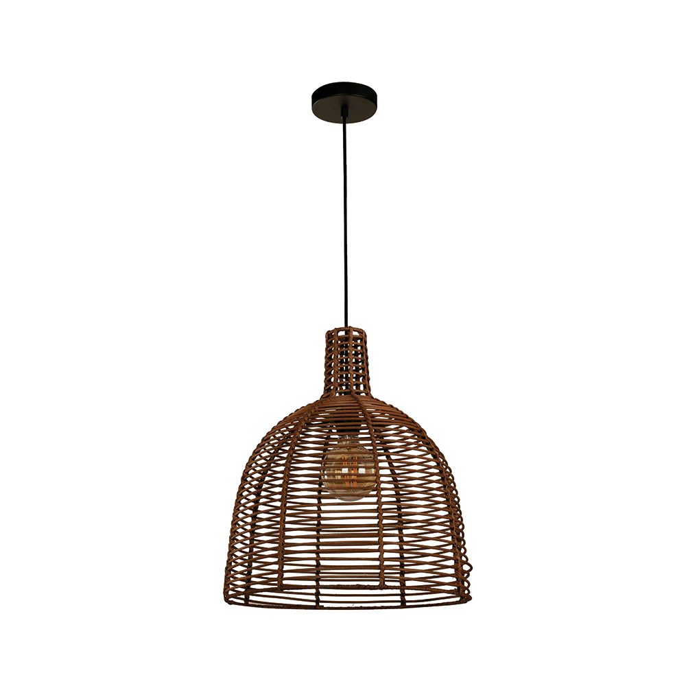 Lámpara colgante Ikelite Rat negro e27 40w