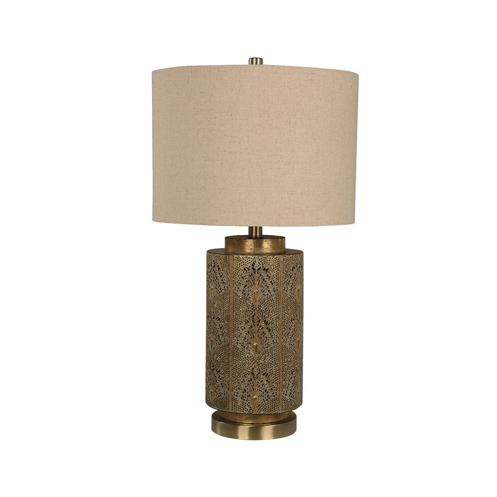 Lámpara de mesa Designers Antiguo dorado e27 100w