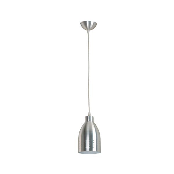 Lámpara colgante Ikelite Plateado e27 60w