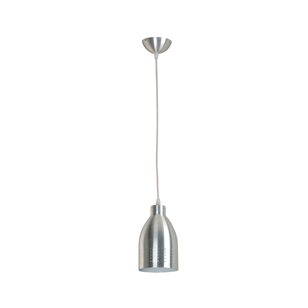 Lámpara colgante Ikelite Plateado e27 60w