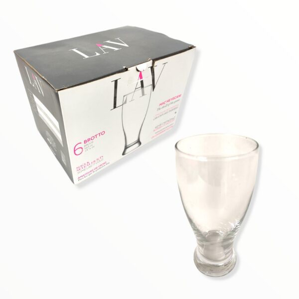 Set de vasos de vidrio Brotto Lav