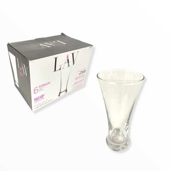 Set de vasos de vidrio Sorgun Lav