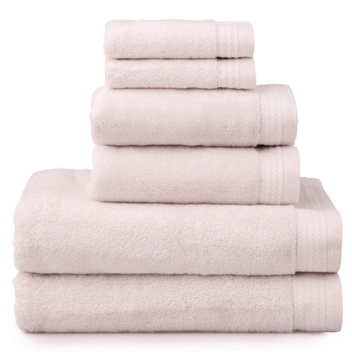 Set de toallas Madison Rosa 6 piezas