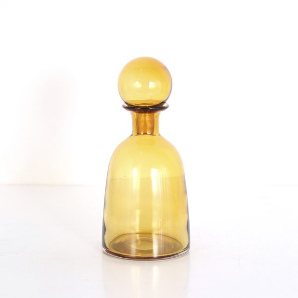Adorno de vidrio kennedy amber 15x15x32cm
