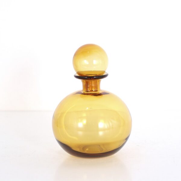 Adorno de vidrio kennedy amber 20x20x28cm