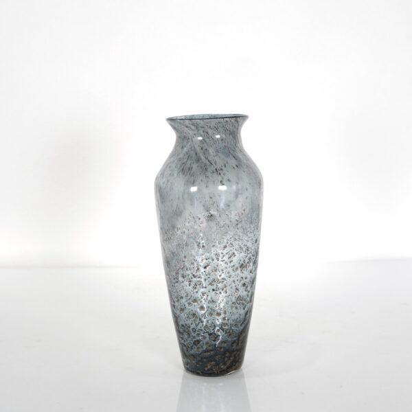 Florero kennedy gris 16x16x37cm