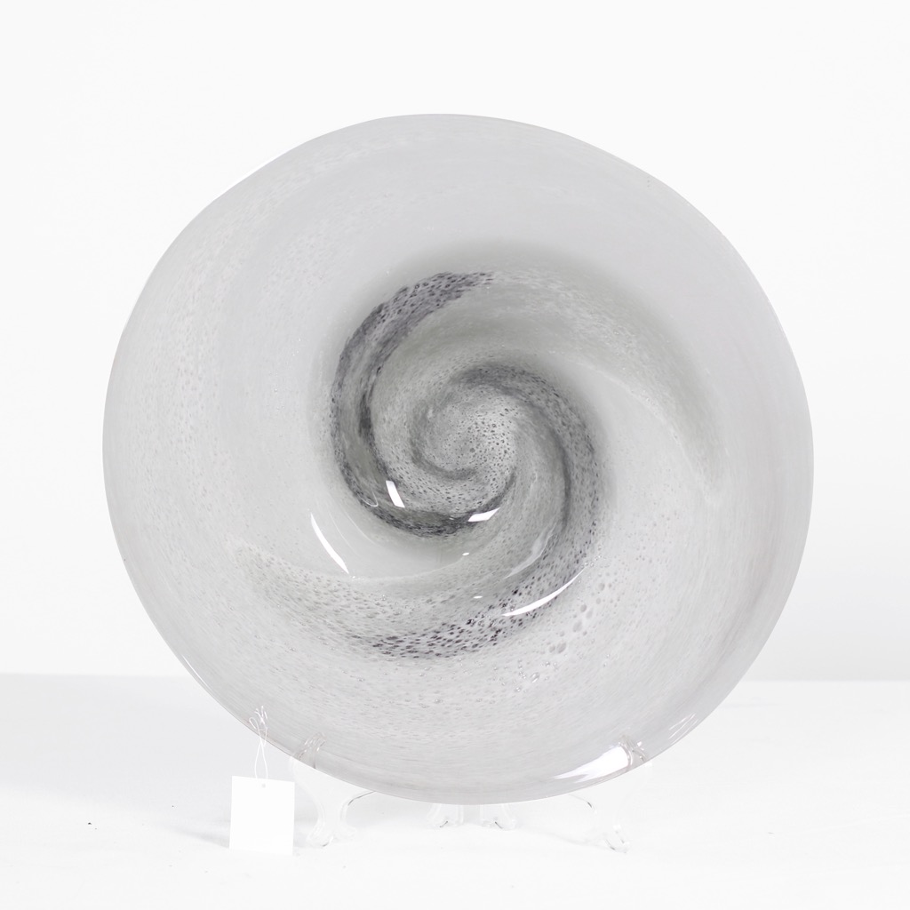 Plato decorativo Kennedy Blanco 45x45x9cm