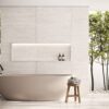 Piso porcelanato brillante embramaco travertino navona lux 82x82cm 2,02m2 — vista 2