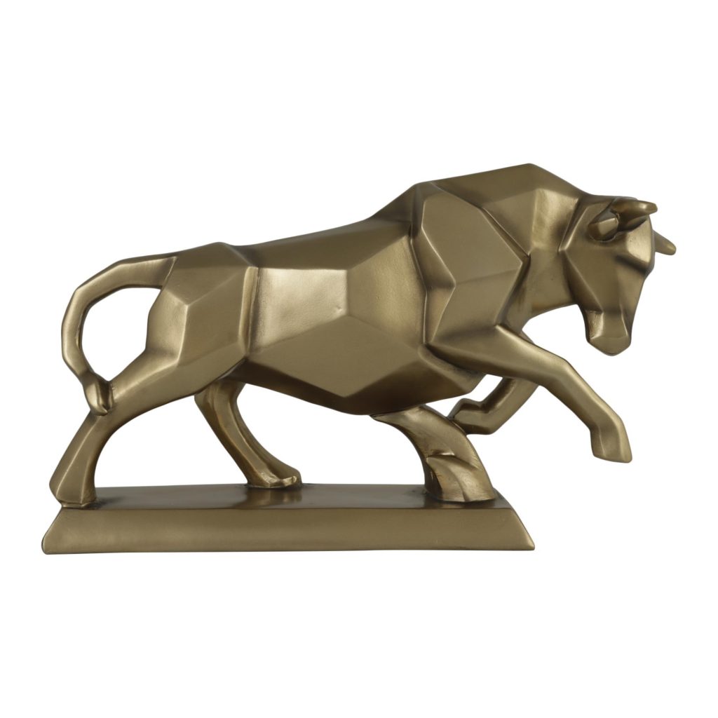 Figura decorativa concepts toro 33,8x12x19,8cm 498288
