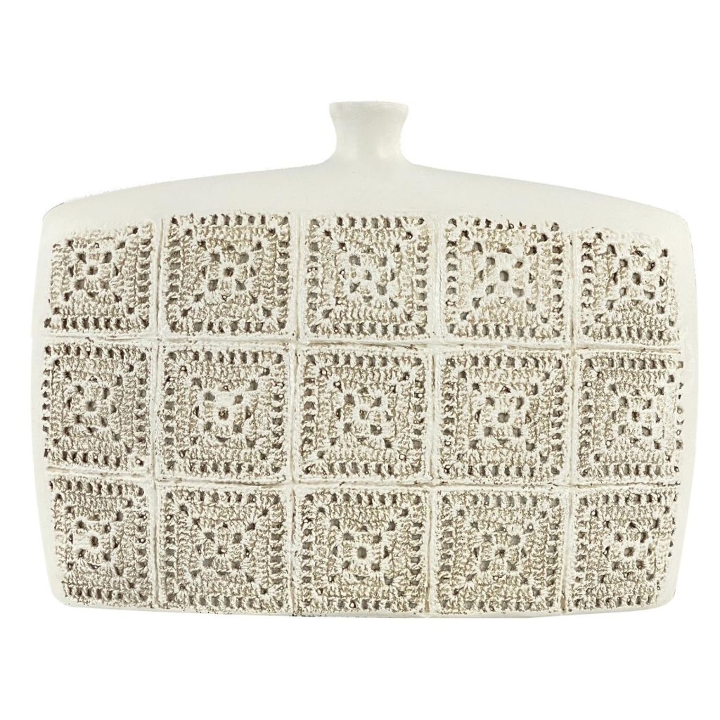 Florero concepts blanco 34x9x25,5cm 011919