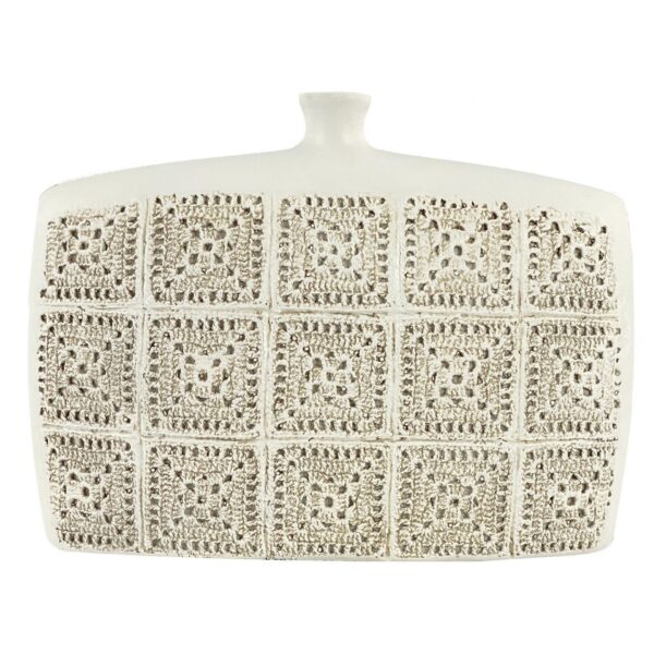 Florero concepts blanco 34x9x25,5cm 011919