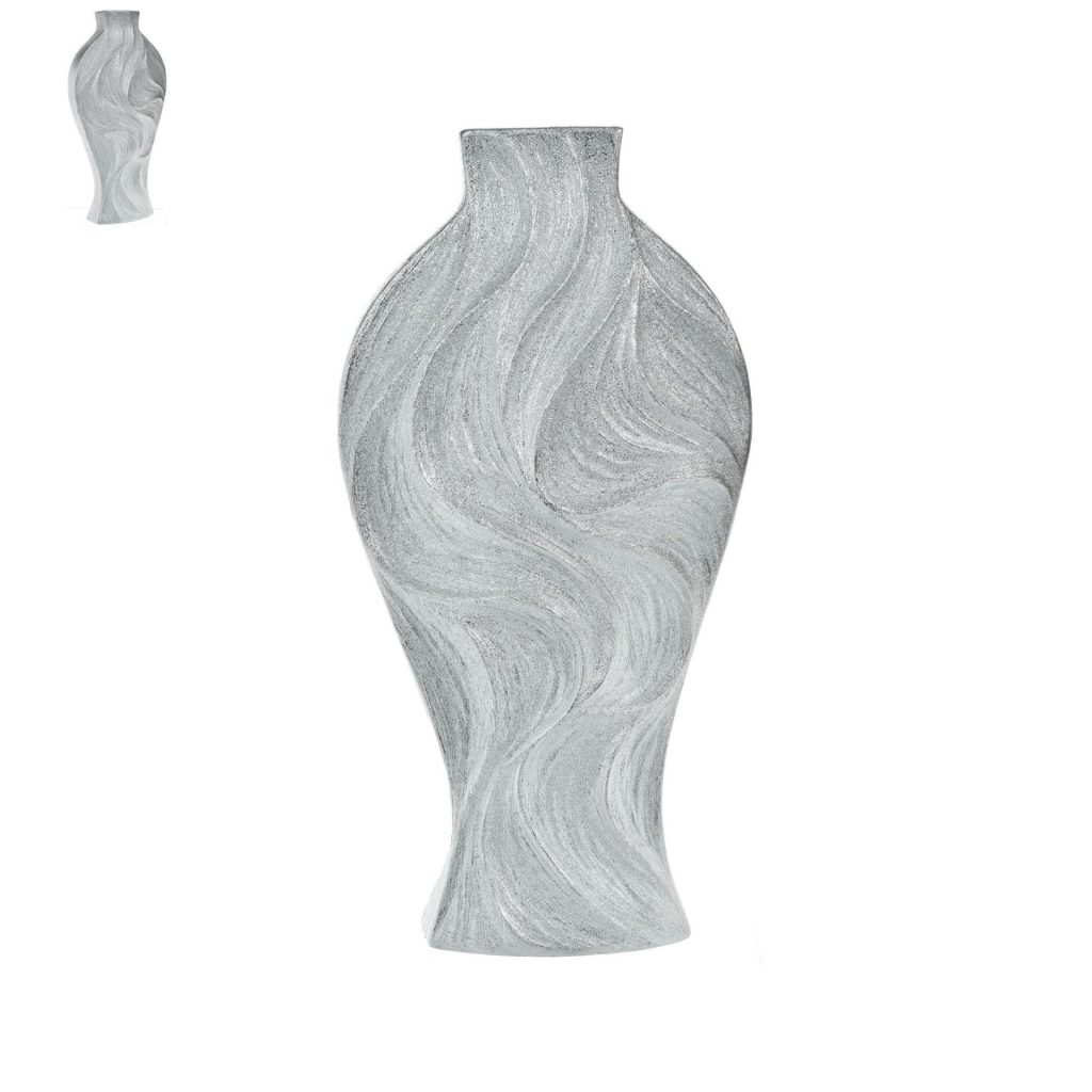 Florero de cerámica concepts blanco 19,5×8,5×38,5cm 647658
