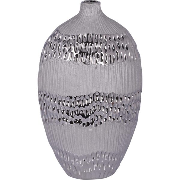 Florero de cerámica concepts gris 19,5x12,5x33cm 678183