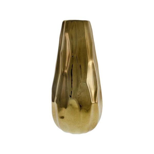 Jarrón concepts dorado 11,7x11,7x25,2cm 639217