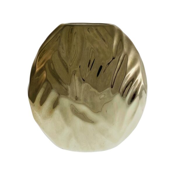 Jarrón concepts dorado 16,5x8,5x17cm 639242