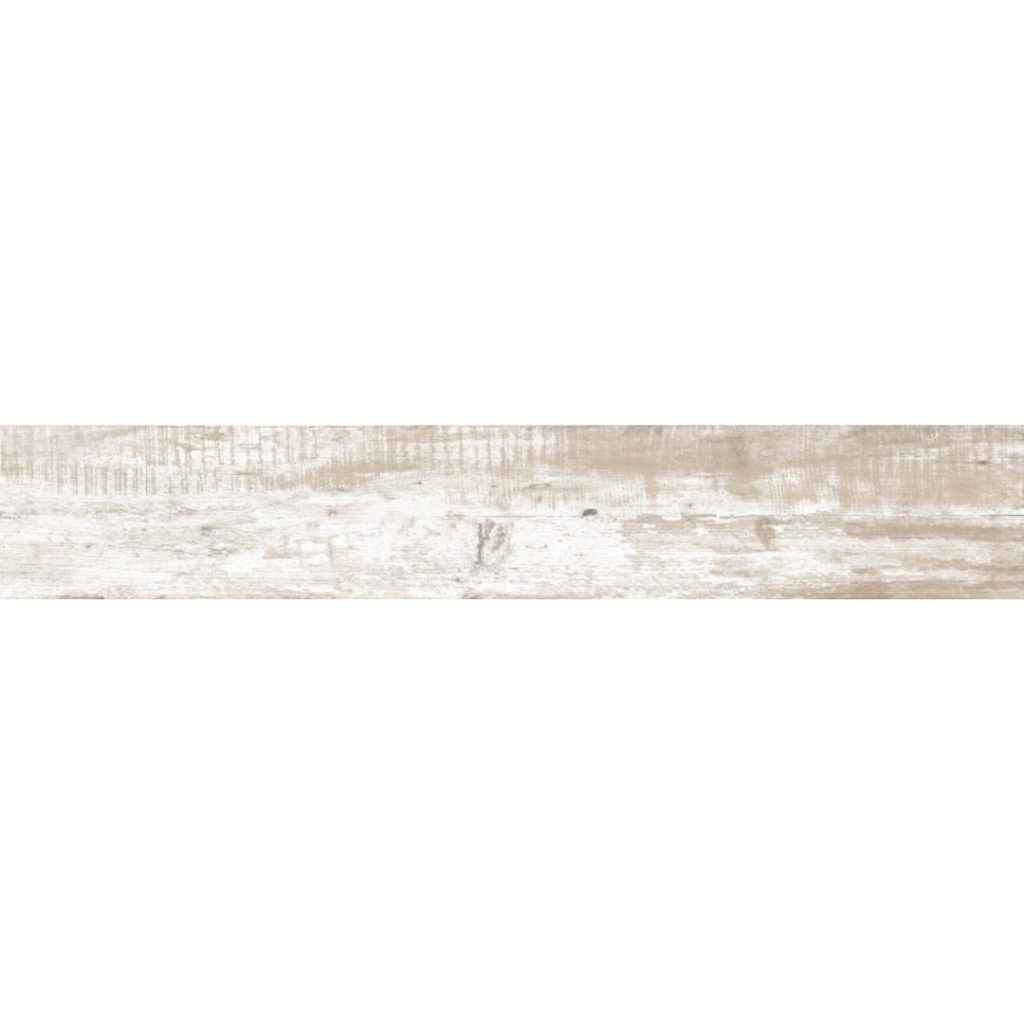 Piso porcelanato acetinado embramaco patina blanca 20x122cm 1,47m2