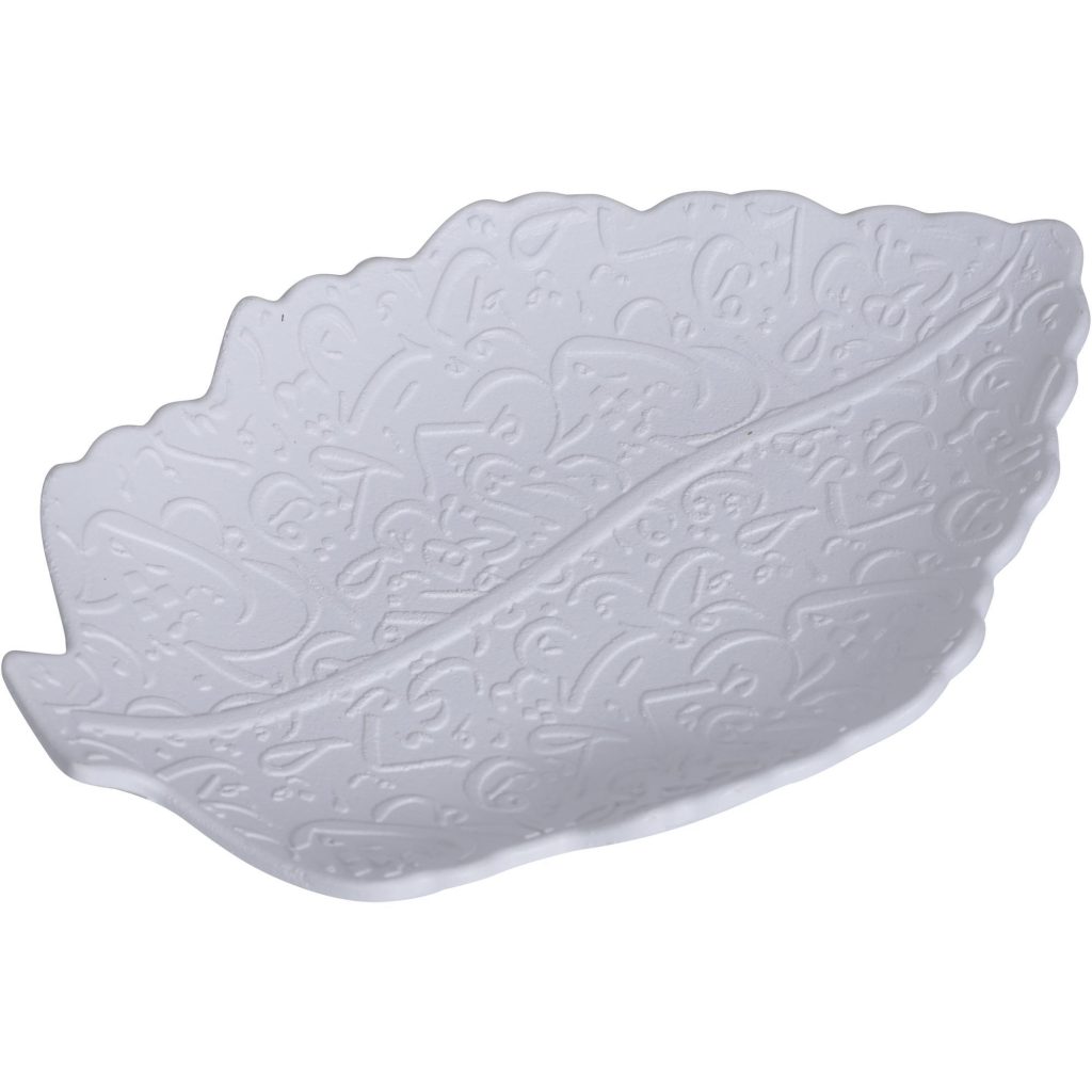 Bandeja decorativa concepts hoja 26x18x3,5cm 07149
