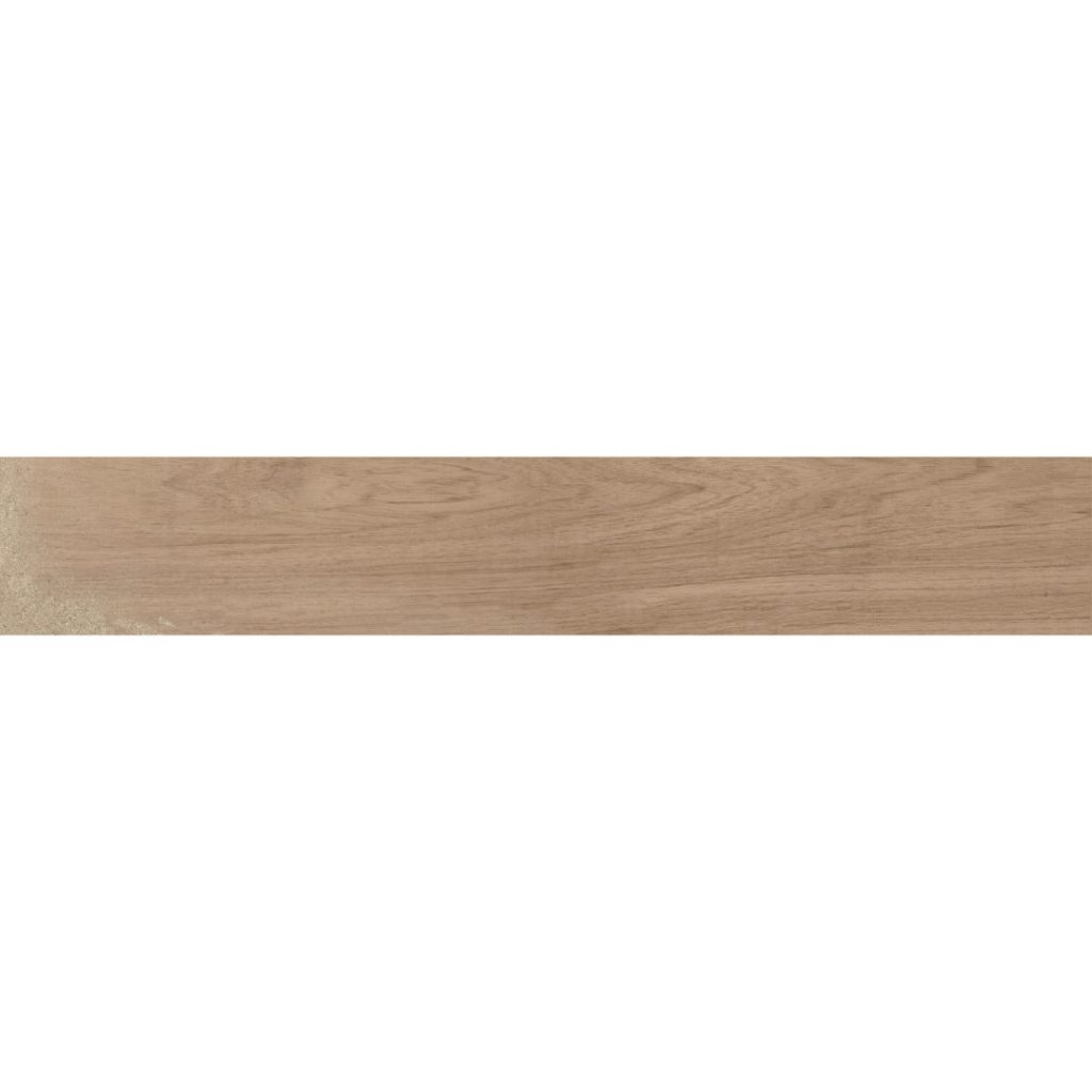 Piso porcelanato «c» acetinado elizabeth carvalho marrom 20,5x125cm 1,29m2