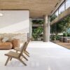Piso porcelanato acetinado embramaco carrara bianco plus 83x83cm 2,73m2 — vista 3