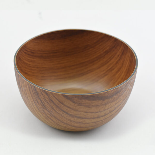 Bowl de plástico redondo hamilton diseño madera 16cm