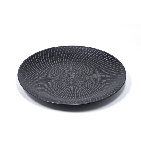 Plato plano de porcelana kennedy 10.5¨