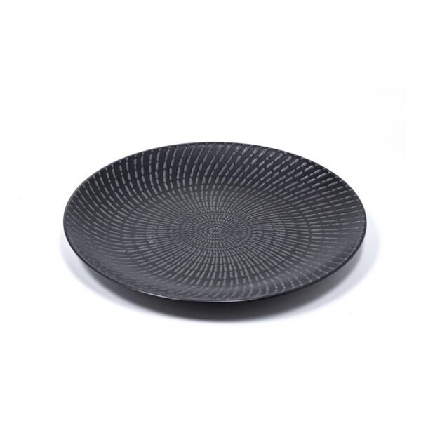 Plato plano de porcelana kennedy 8¨