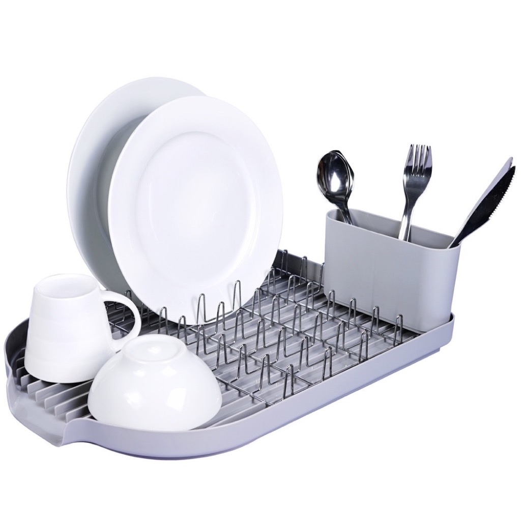 Escurridor de platos kennedy gris 45x32x13cm