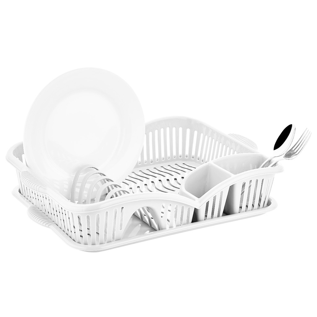 Escurridor de platos kennedy blanco 45,5x30x7,5cm