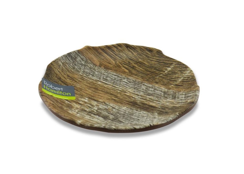 Plato de melamina redondo sierra hamilton 16cm