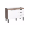 Combo de cocina cozimax flamingo blanco 2 piezas — vista 1