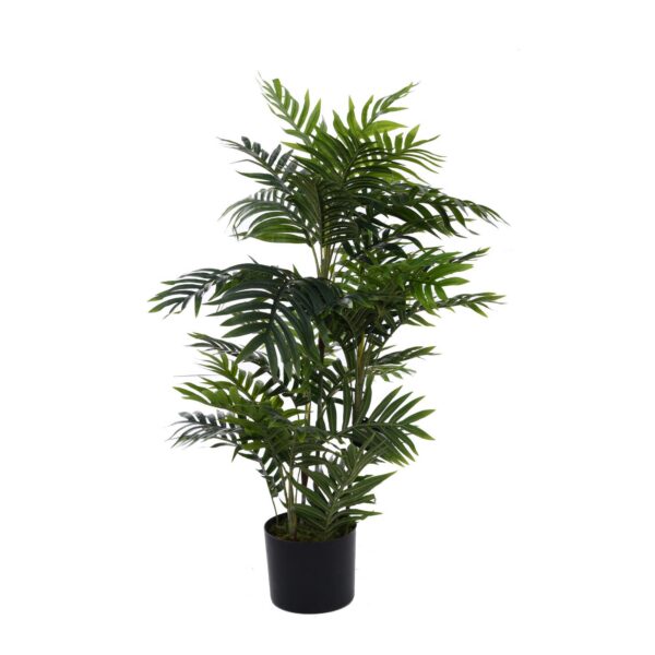 Maceta con planta artificial