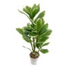 Maceta con planta artificial — vista 1