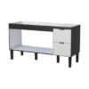Mueble de cocina cozimax colibri negro/blanco — vista 1