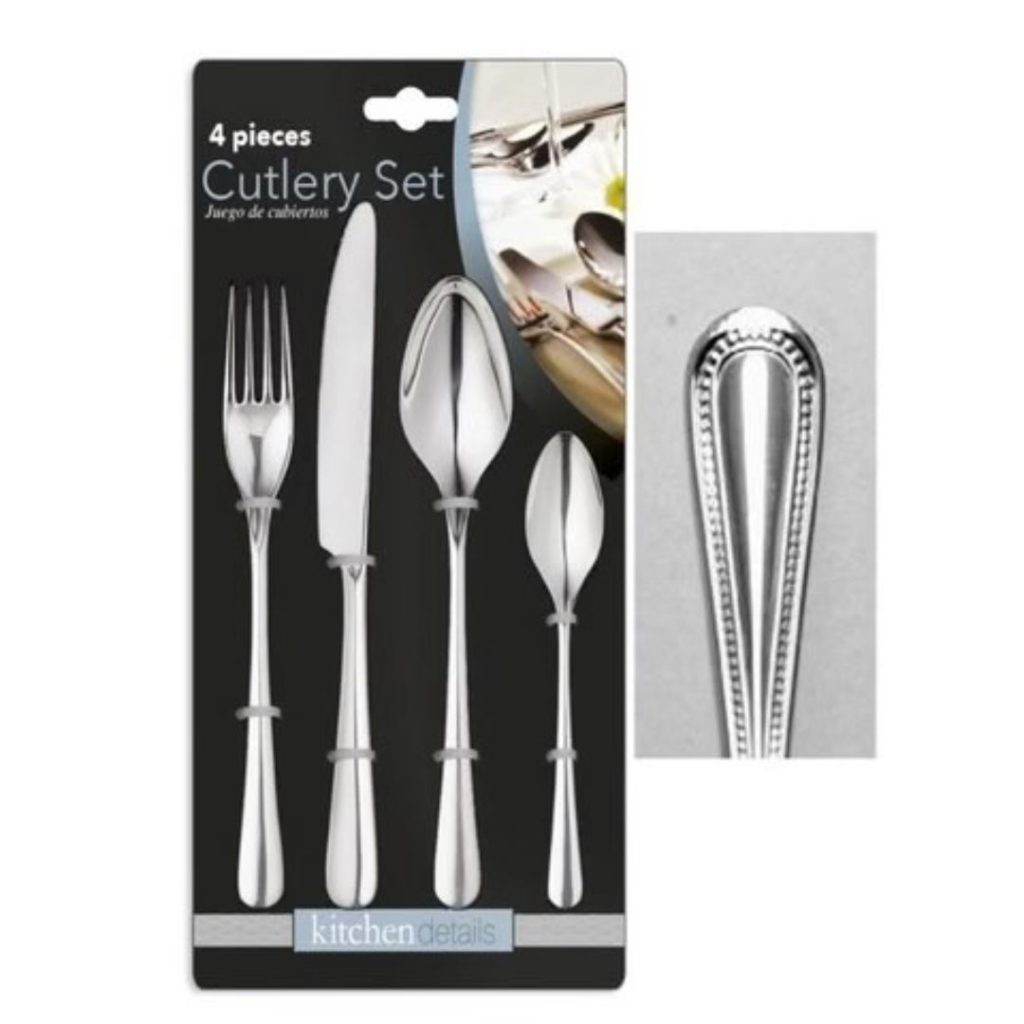 Set de cubiertos de cocina 4 piezas