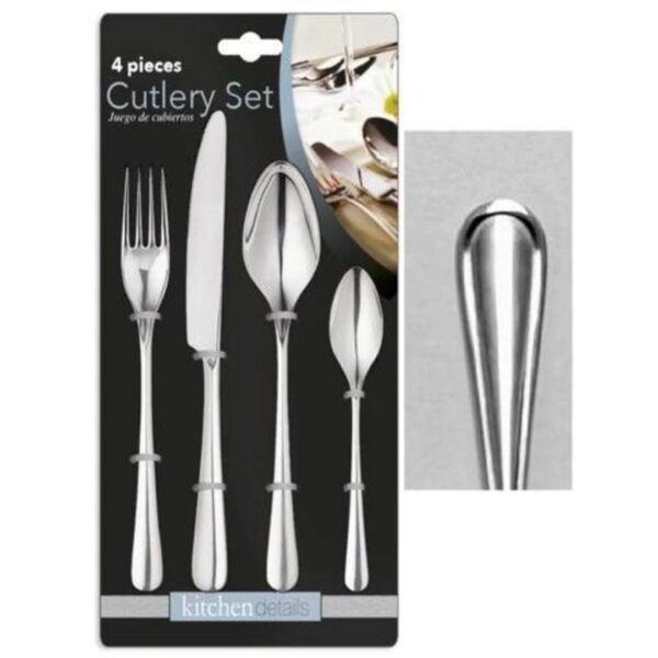 Set de cubiertos de cocina 4 piezas