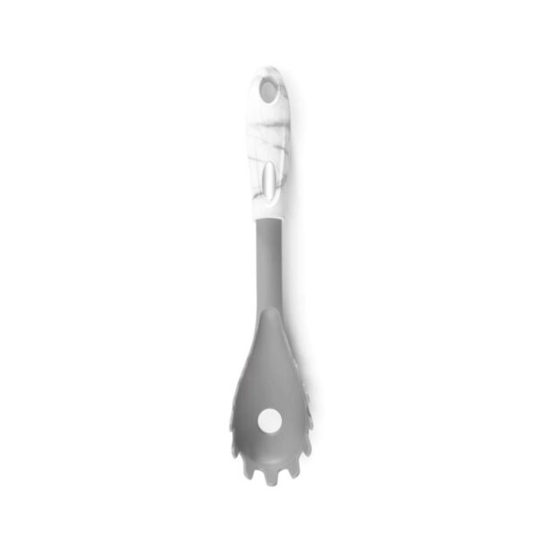 Cucharon de espaguetis cocina silicona mando de mármol