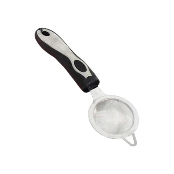 Colador de cocina metálico negro