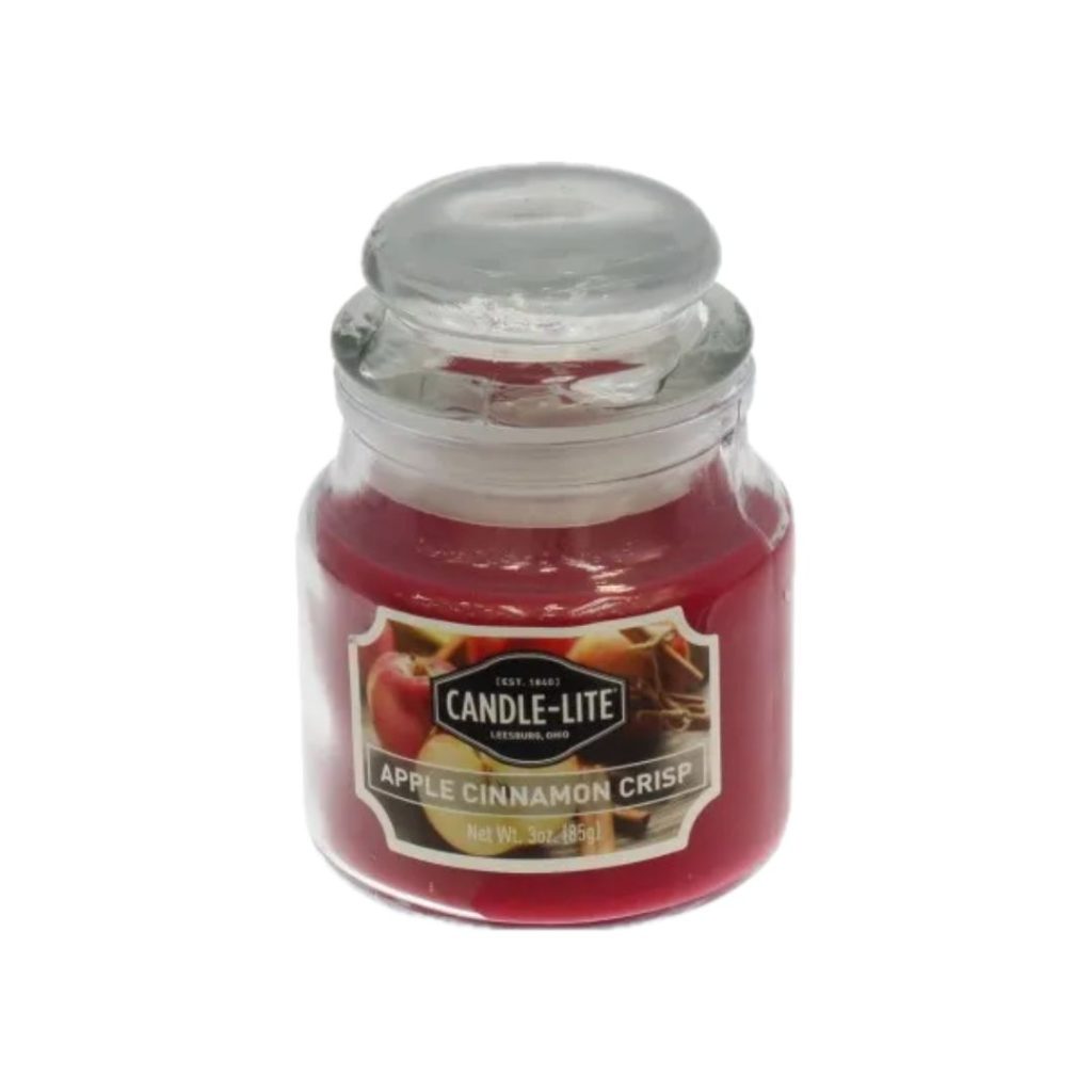 Vela aromática candle-lite apple cinnamon