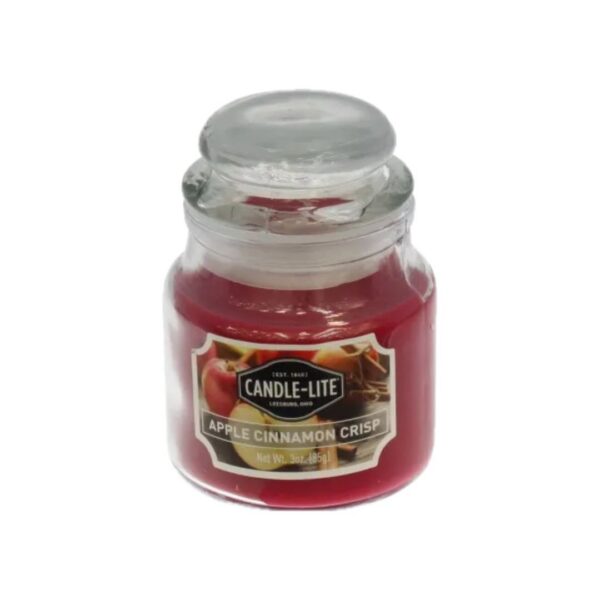 Vela aromática candle-lite apple cinnamon