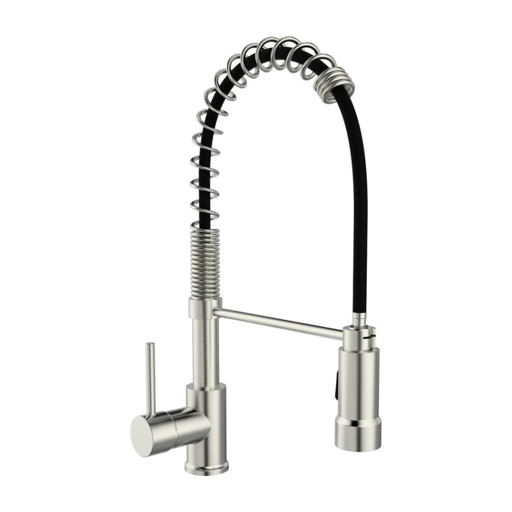 Grifo de cocina de mesa kennedy pico extensible cromado