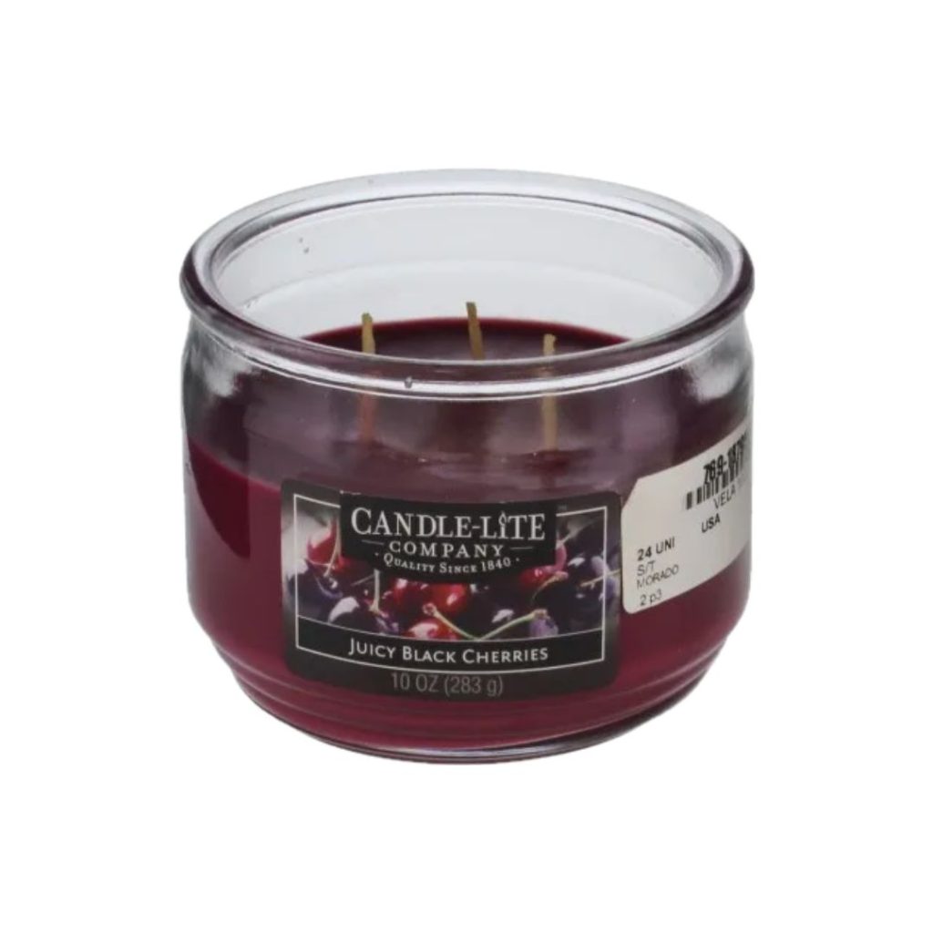 Vela aromática candle-lite cereza
