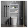 Organizador para baño de 3 niveles blanco — vista 2