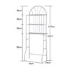 Organizador para baño de 3 niveles blanco — vista 1