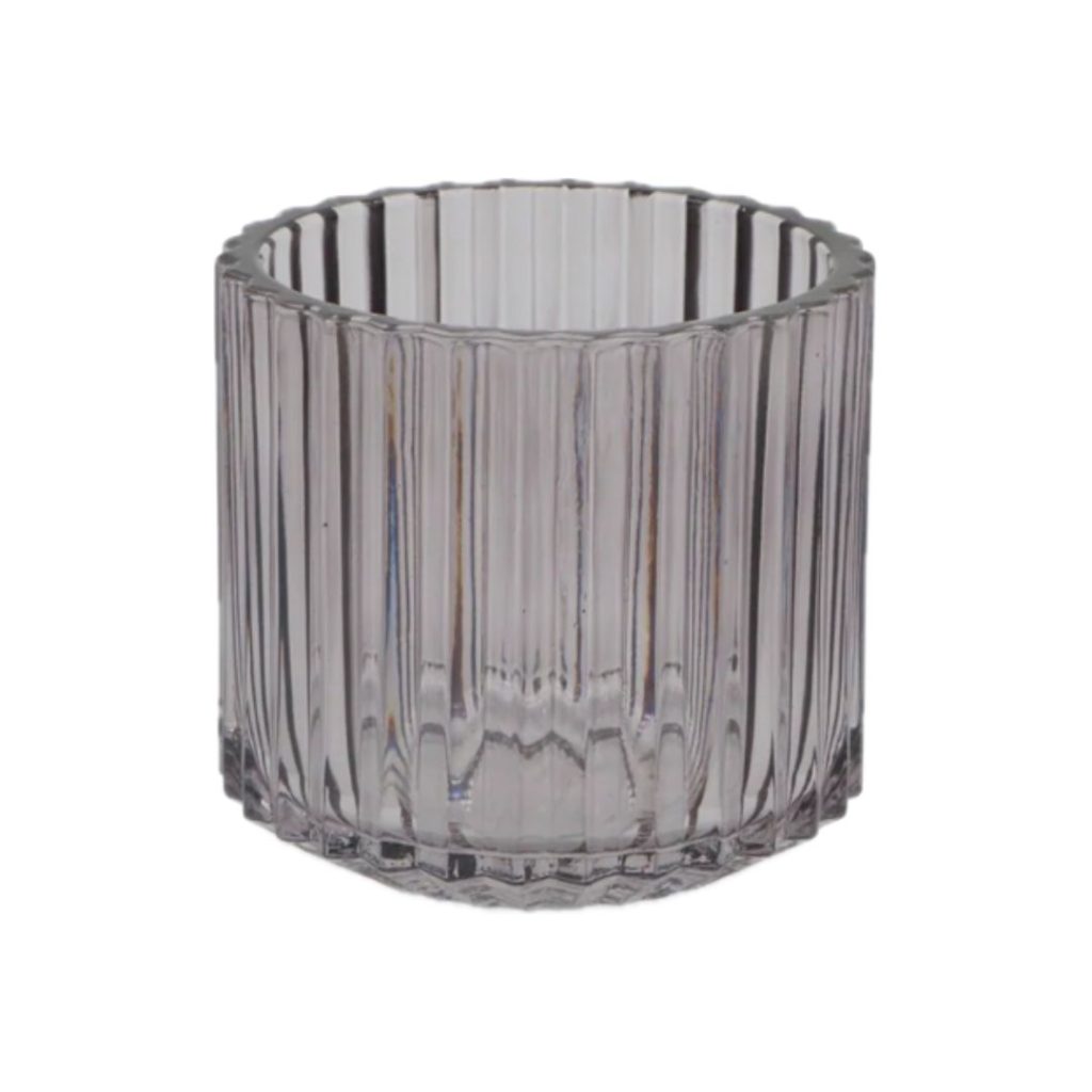 Vaso cepillero de vidrio